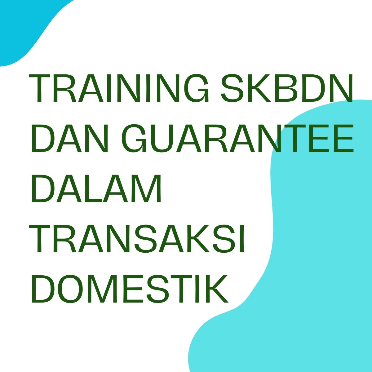 pelatihan SKBDN DAN GUARANTEE DALAM TRANSAKSI DOMESTIK di bali