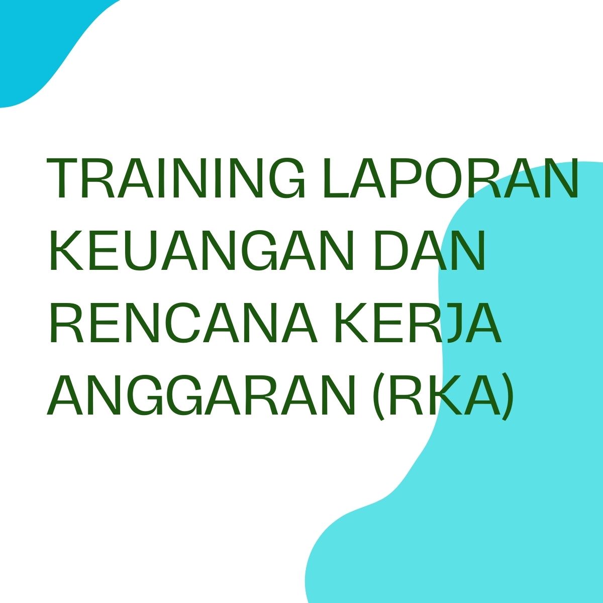 pelatihan LAPORAN KEUANGAN DAN RENCANA KERJA ANGGARAN (RKA) di bali