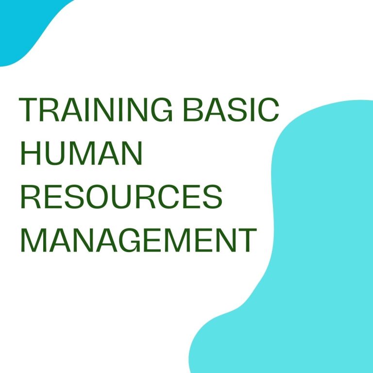 pelatihan BASIC HUMAN RESOURCES MANAGEMENT di bali