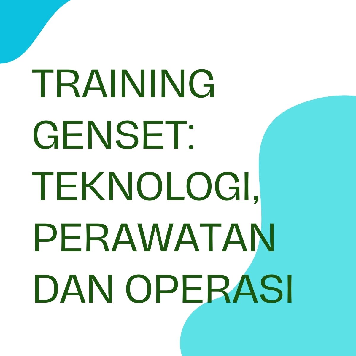 pelatihan Genset ; Teknologi, Perawatan dan Operasi di bali