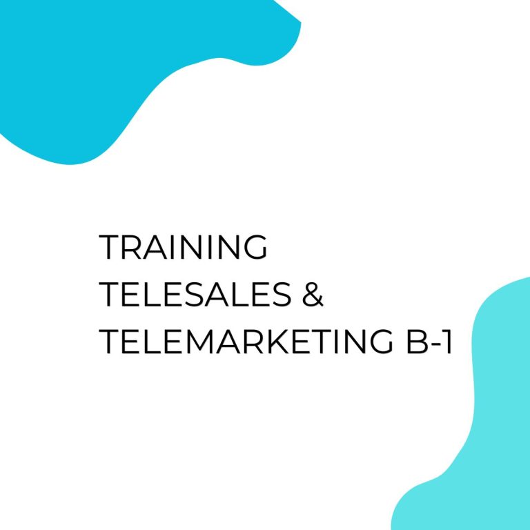 pelatihan TELESALES & TELEMARKETING B-1 di bali