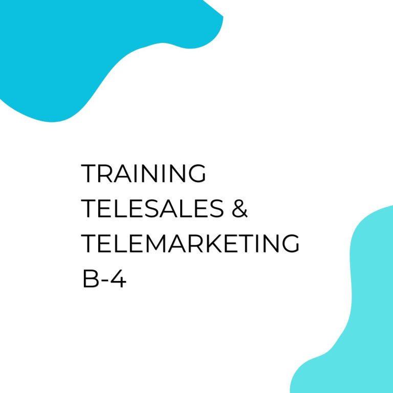 pelatihan TELESALES & TELEMARKETING B-4 di bali