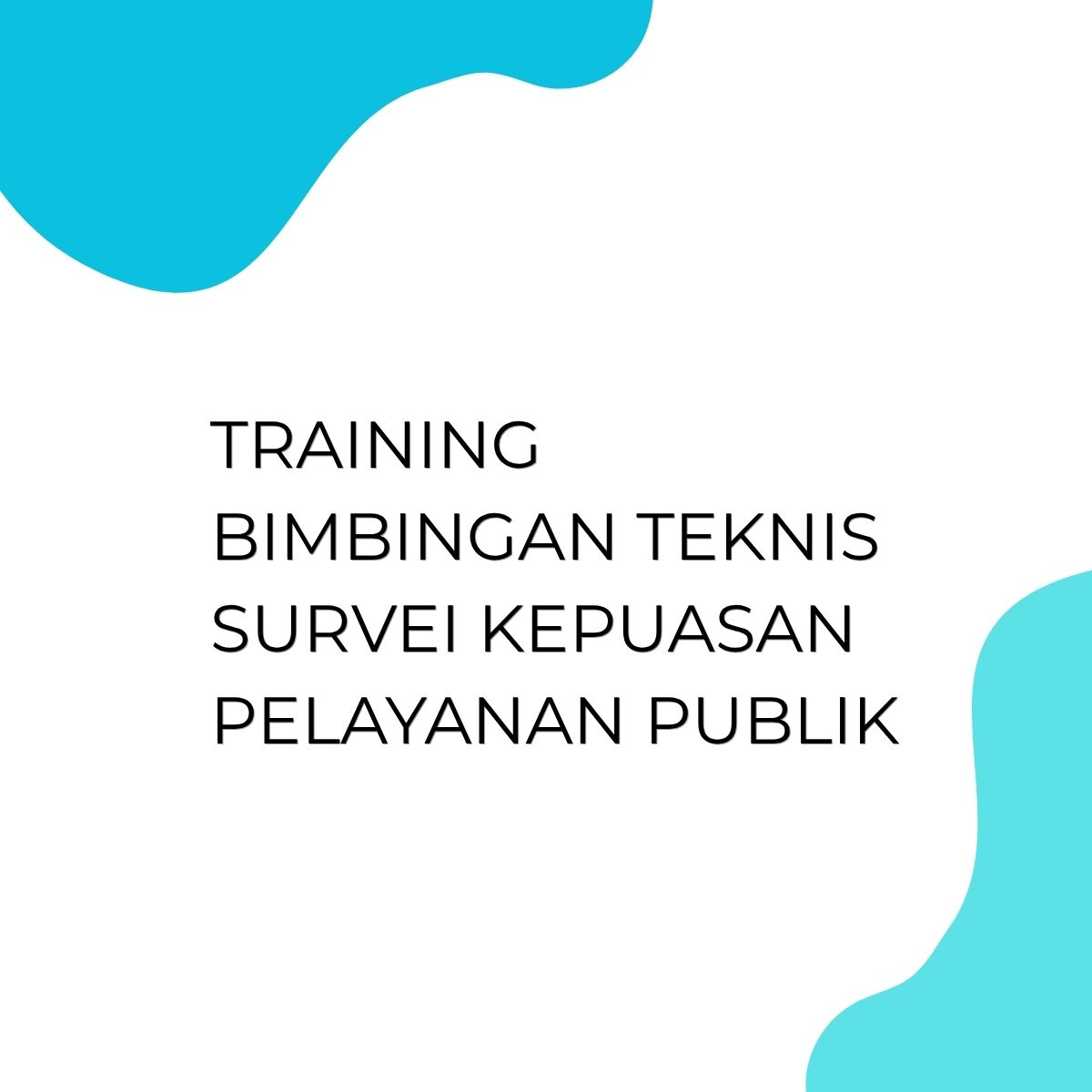 pelatihan BIMBINGAN TEKNIS SURVEI KEPUASAN PELAYANAN PUBLIK di bali